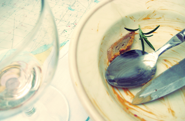 Abwasch Segeln Kochen Proviant