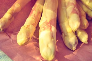 Spargel weiss Segelrezept Camping Boot