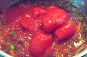 Zubereitungssteps Ragu Bolognese