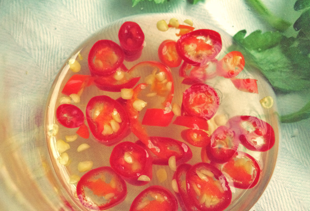 Thai Reissuppe Segelboot