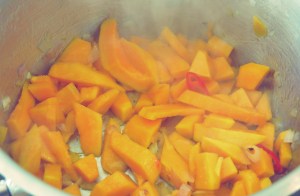 Kürbissuppe Rezept Segeln, Proviant