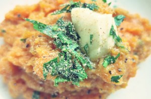 Süßkartoffelstampf Segelrezept Kombüse