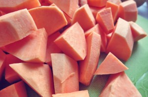 Süßkartoffelstampf Segelrezept Kombüse