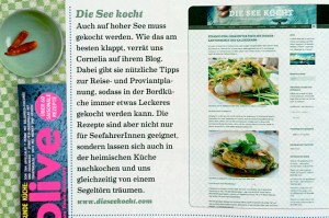Die See kocht Segelblog in der Presse