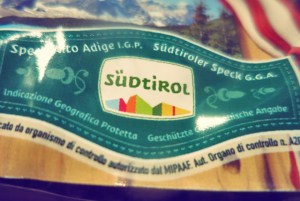 Speck Südtirol Proviant für das Segeln und Camping