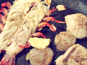 Fischteller Segelrezept Bordküche