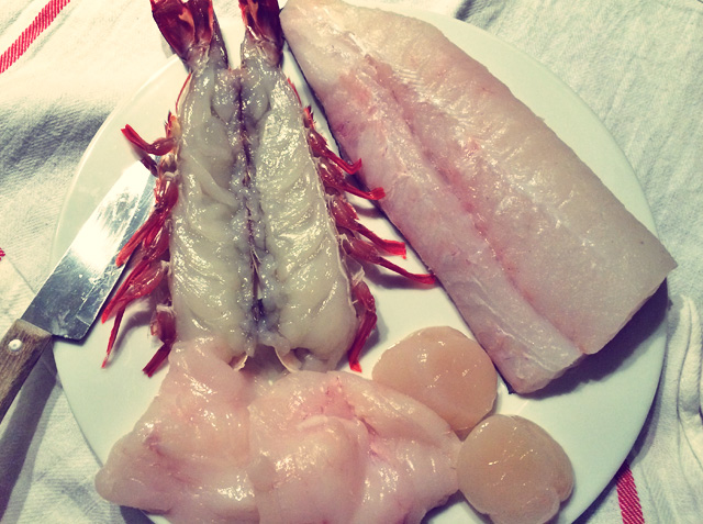 Karfreitags Fischplatte 4 Sorten