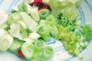 Lachs Tatar mit Wasabi Creme Segelrezept Kombüse