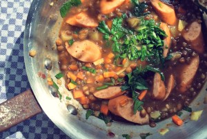 Linsensuppe Seglerküche Rezept Segeln und Camping