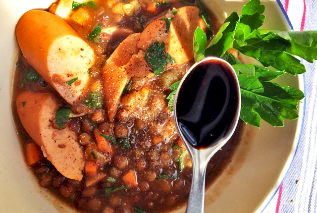 Linsensuppe Seglerküche Rezept Segeln und Camping