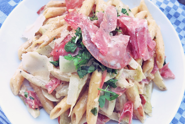 one pot fenchel teller von oben