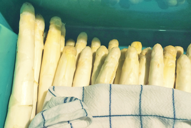 Spargelsuppe Spargel vom Hof