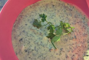 Grüne Soße, kaltes Kräuter Rezept für Sommer, Segeln und Outdoor