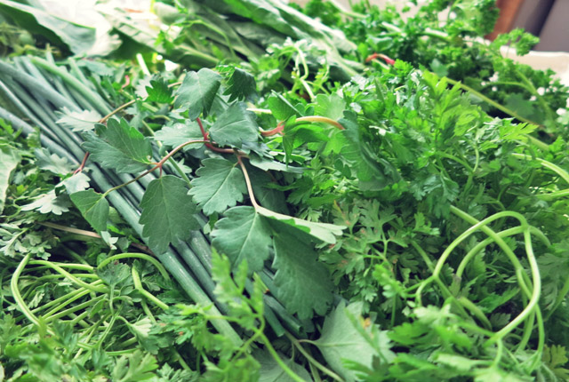 Grüne Soße, mit sieben Kräutern