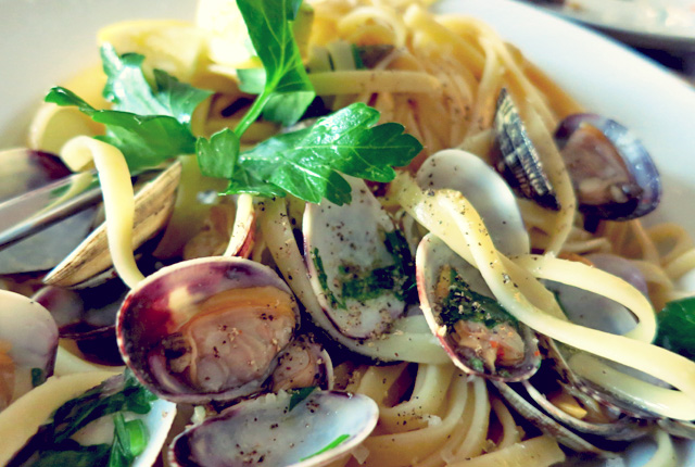 Spaghetti Vongole Rezept für Segler, Camper und Kombüsen