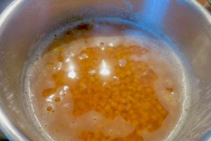 Bord-Rezept Linsensuppe aus Syrien Aleppo