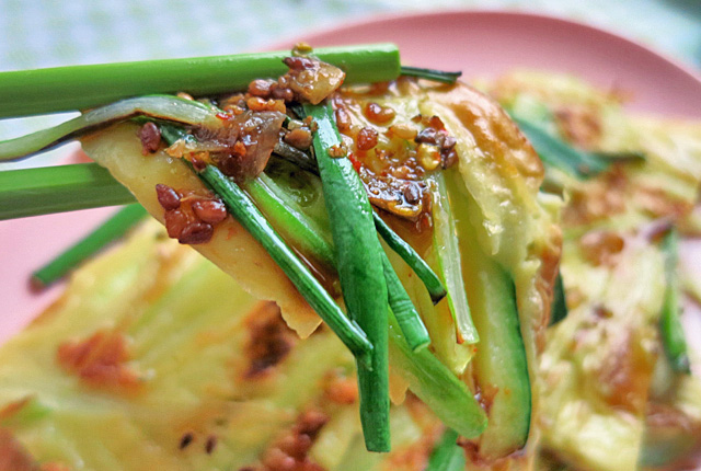 Bordrezept Segeln Koreanischer Pfannkuchen Pa Jeon