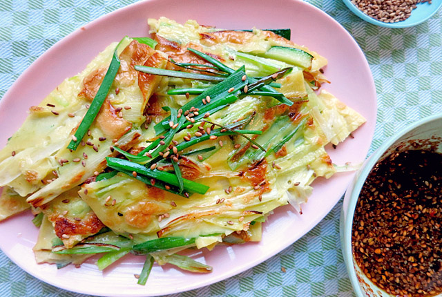 Bordrezept Segeln Koreanischer Pfannkuchen Pa Jeon