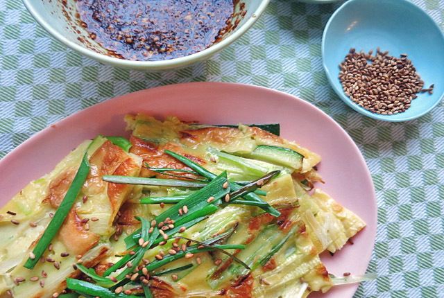 Bordrezept Segeln Koreanischer Pfannkuchen