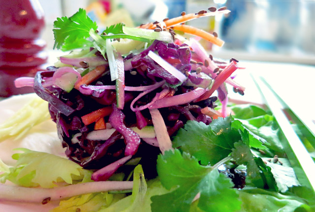 Wintersalat Rotkraut Rezept für Segeltörn