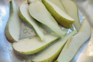 Birnen Bohnen Speck Bordküche Segelrezept