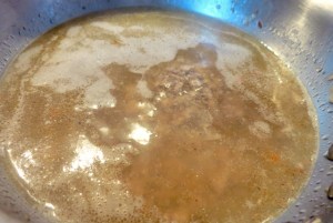 Bordrezepte Segeln Koreanischer Eintopf mit Schweinehack und Pak Choy