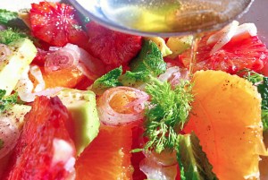 Segel-Rezept Wintersalat mit Orangen für die Kombüse
