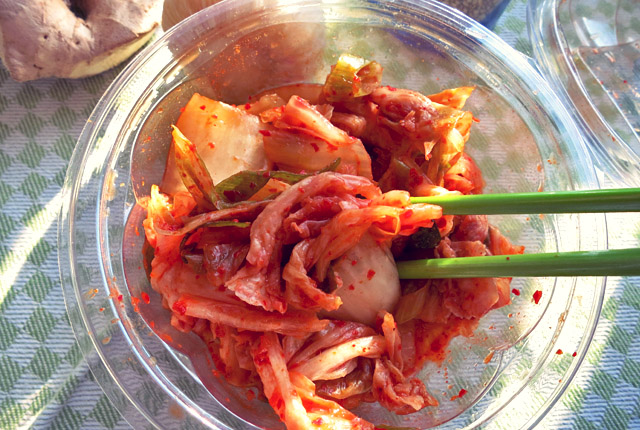 Kimchi Suppe Kimchi Original Chinakohl Bordproviant