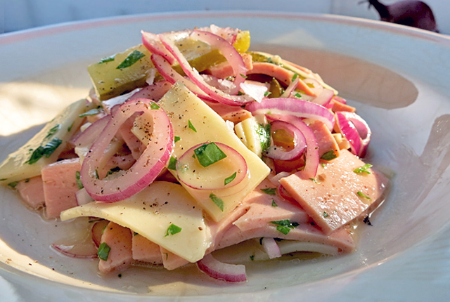Schweizer Wurstsalat Original Rezept Segeln Bordküche