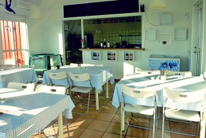 Avernakø Hafencafe Dänemark