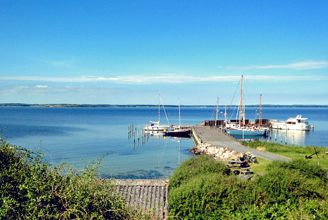Avernakø Korshavn romantischer Liegeplatz