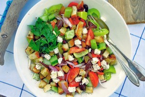 Rezept Bordküche: Panzanella griechische Art