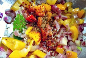 Kochen an Bord Linsenchili vegan