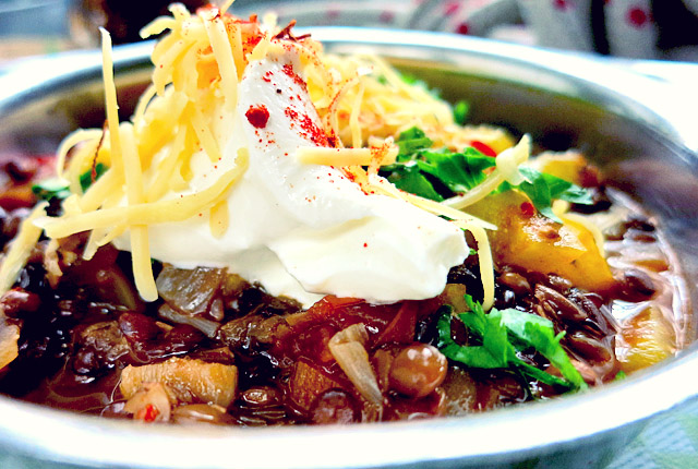 Chili sin Carne Bordrezept Segeln und Camping