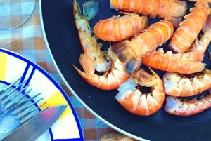 Segelrezepte auf Sommertörn Jomfruhummer