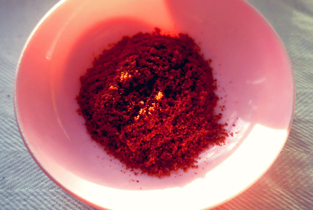 Gewürze an Bord: Paprikapulver