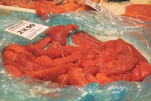 Kaviar Berg in Riga, Zentralmarkt