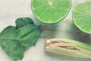 Das Aromaten-Trio Limette, Limettenblätter Zitronengras