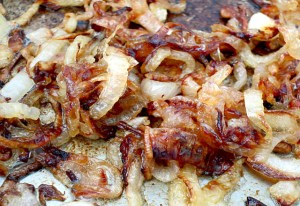 Alpen Makkaroni Zwiebeln anbraten