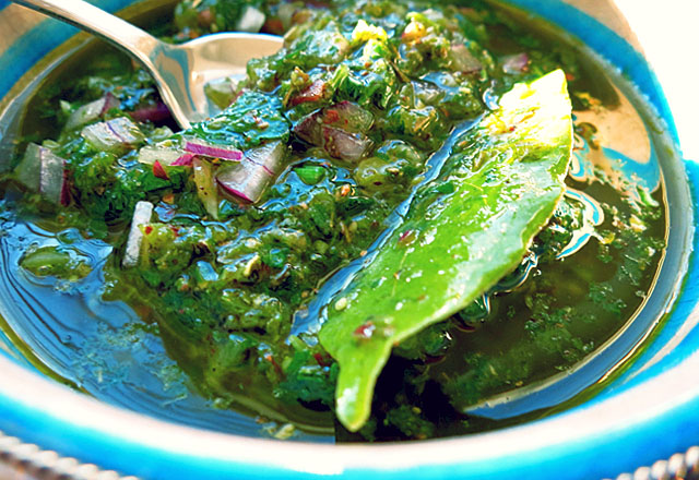 Chimichurri Argentinische Kräuter Salsa