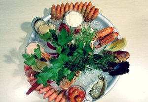 Meeresfrüchte Büffet Silja Serenade