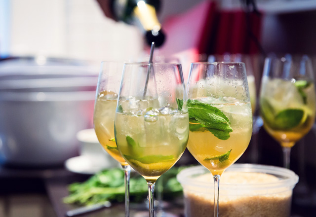 Effilee Mojito Languedoc Style mit Cremant de Limoux