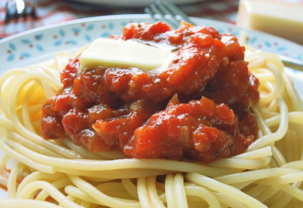 Homemade Tomatensauce nach Miracoli Art