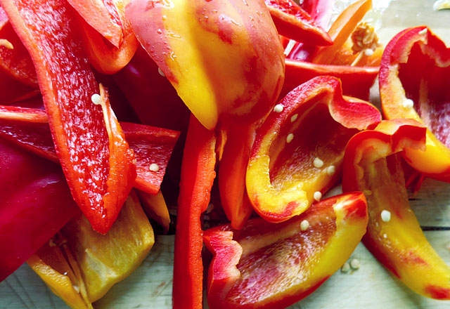 Paprika geputzt Sorte Enjoya