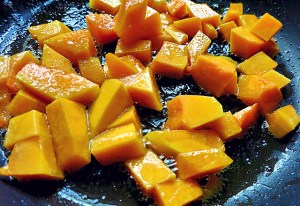 Kuerbis extra anbraten