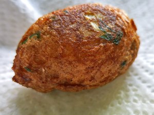 Bolinhos de Balcalhau golbraun frittert