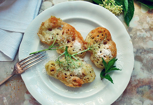 Die See kocht Holunder Kuechle