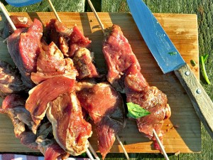 Lammspieße Yang Rou Chuan mit Cumin