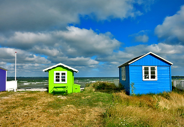 Aeroe Strandhaeuschen in Aeroeskoebing