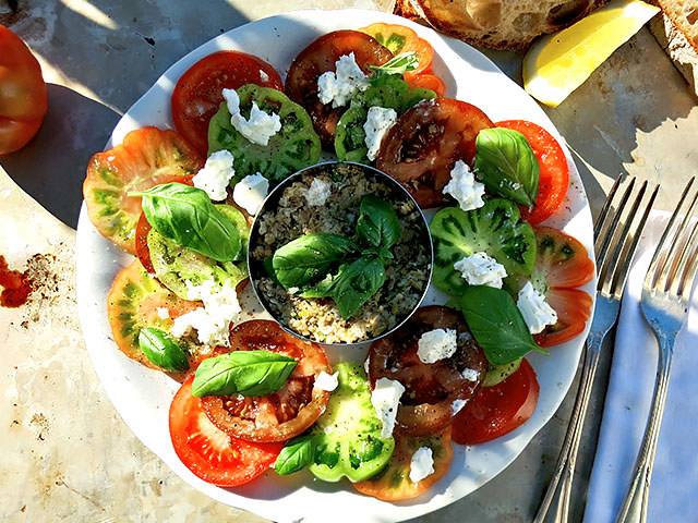 Sardinen Tatar Tomaten Carpaccio